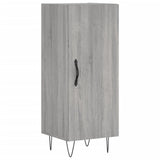 Highboard Grey Sonoma 34.5x34x180 cm Engineered Wood 3198823