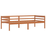 Bed Frame Honey Brown Solid pine Single Tough Bed Frame 322053
