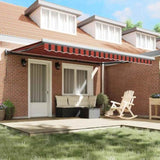 Awning Orange and Brown 450 x 300 x 165 cm 3330890