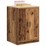 Garage Storage Cabinet Old Wood 60x51x85 cm Solid Wood Pine 860578