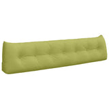 Back Pillow Light Green 200 x 24 x 50 cm Fabric 42014596