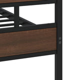 Bed Frame without Mattress with Headboard and Footboard 140x190 cm 4017169