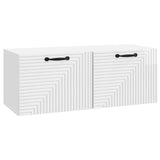 Wall-Mounted TV Cabinet High Gloss White 78.5 x 31 x 30 cm 898719