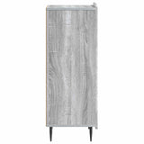 Sideboard Grey Sonoma 34.5 x 33 x 92 cm Engineered Wood 894371