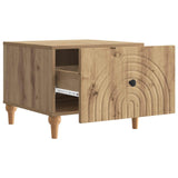Coffee Table Artisan Oak 49 x 50 x 40 cm Engineered Wood 894284