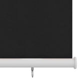 Outdoor Roller Blind 225 cm Black 312947