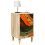 Bedside Cabinet BONN 2 pcs Sonoma Oak 36 x 33 x 60 cm 8007294