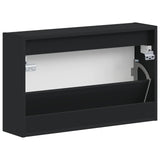 Wall-Mounted Shoe Cabinet UTRECHT 71 x 17 x 43 cm Black 897726