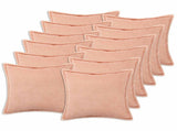 Cushion Cover 12 pcs HOUTEN Pink 50 x 50 cm Boucl 919128