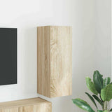 TV Wall Cabinet Sonoma 30 x 31 x 80 cm Engineered Wood 892293