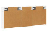 Bathroom Cabinet Set 3 pcs 116 x 16 x 62.5 cm Engineered wood 3403808