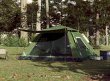 Camping Tent Dome 5-Person Green Quick Release 4004146