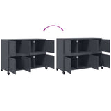 Sideboard Anthracite 100.5x39x72 cm Steel 846742