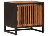 Handmade Bedside Cabinet Natural 40 x 30 x 50 cm 42020087