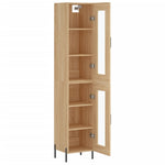 Highboard Sonoma Oak 34.5x34x180 cm Engineered Wood 3199436
