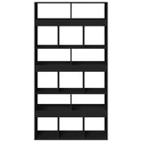 Room Divider Black 100x33x187.5 cm Engineered Wood 3309538