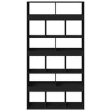 Room Divider Black 100x33x187.5 cm Engineered Wood 3309538