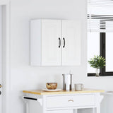 Kitchen Wall Cabinet "Kalmar" White Engineered Wood 853577