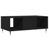 Coffee Table Black 90x50x36.5 cm Engineered Wood 830581