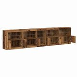 LED Sideboard Old Wood 283 x 37 x 67 cm Engineered Wood 3333114