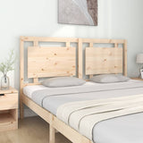 Bed Headboard 165.5x4x100 cm Solid Pine Wood 817950