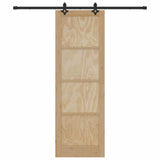 Sliding Door Set Other ORKDAL Natural and black 78 x 232 cm 3333642