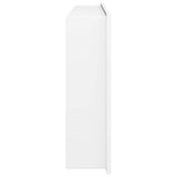 Shower Niche Matt White 62x32x9 cm Stainless Steel 4005131