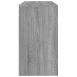 Desk with Drawer&Cabinet Grey Sonoma 100x40x73 cm Engineered Wood 342657