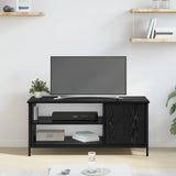 TV Cabinet Black Oak 100 x 40 x 45 cm Engineered Wood 879479