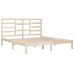 Bed Frame without Mattress Solid Wood 200x200 cm 3105815