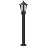Outdoor Floor Lamps 3pcs Black 80 cm Stainless Steel 4006386