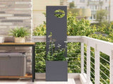 Garden Privacy Screen Anthracite 32 x 150 cm Cold-rolled steel 876401