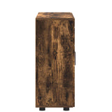 Wooden Cabinet Smoked Oak 88.5 x 30.5 x 73 cm Engineered Wood 880306