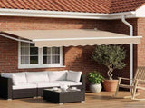 Retractable Awning Beige 3 x 2 m 100% Polyester and Aluminium 3418898