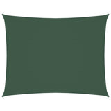 Sunshade Sail Oxford Fabric Rectangular 5x7 m Dark Green 135495