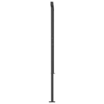 ZNTS Manual Retractable Awning with Posts 5x3.5 m Anthracite 3070259
