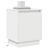 Bedside Cabinet 2 pcs White 39 x 34.5 x 50 cm Engineered wood 869595