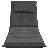 Sunlounger Cushion GEMERT 100% Polyester Anthracite 947526