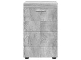 Bathroom Cabinet Set TULUM Grey Sonoma 37 x 31.5 x 82 cm 880347