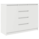 Sideboard with Drawers White 100.5x35x76 cm Engineered Wood 3328444