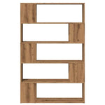 ZNTS Book Cabinet/Room Divider Artisan Oak 100x24x155 cm 856747