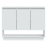 Sideboard White 97x31x75 cm Engineered Wood 809530