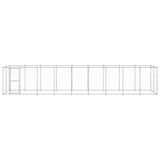 Outdoor Dog Kennel Galvanised Steel 21,78 m 3082311