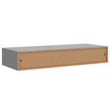 Wall-mounted Drawer Shelf Grey 60x23.5x10cm MDF 330259