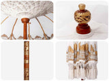 Balinese Parasol with Base 2 pcs Cream 3433018