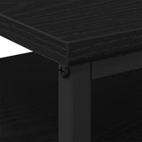 Bedside Cabinet with Drawer 2 pcs Black Oak 34 x 35.5 x 50 cm 862922