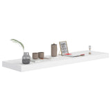Floating Wall Shelves 2 pcs White 90x23.5x3.8 cm MDF 323818