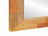 Bathroom Mirror Artisan Oak 50 x 70 x 2.5 cm Solid Mango Wood 4018327