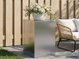 Plant Stand Silver 40 x 40 x 80 cm Steel 8012554