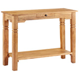 Console Table 100x40x76 cm Solid Acacia Wood 338033